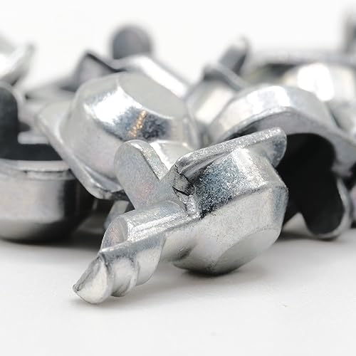 Shelf Support Pins for Bookshelf, Zinc Alloy, Pack of 16 V66065