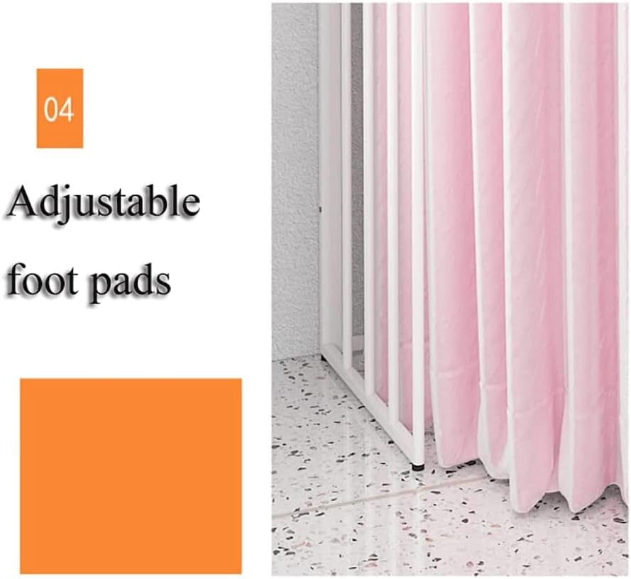 Portable Fitting Room with Floor-Standing Frame Y5574