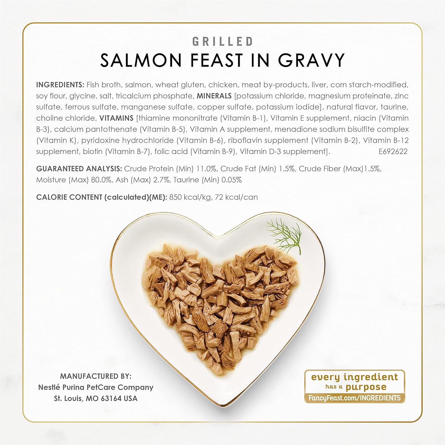 Grilled Seafood Wet Cat Food Variety Pack, 3 oz Cans, 24 Count W3301