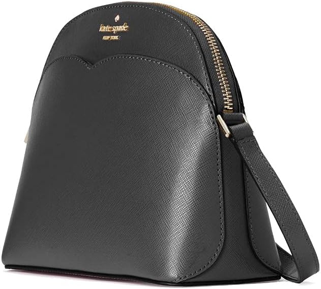 Dome Crossbody Bag in Black C370