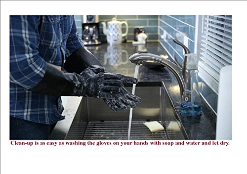 Insulated Heat Resistant BBQ Glove for Fryer and Kitchen A501