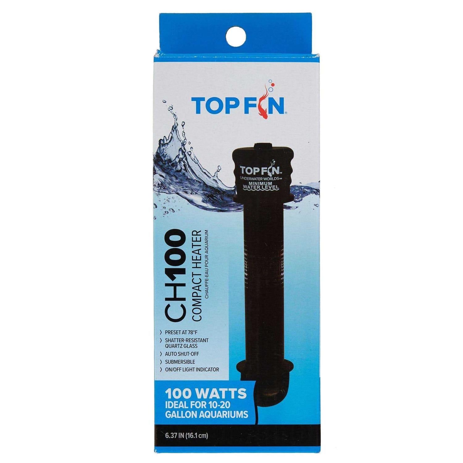 Top Fin Compact Aquarium Heater - Pet Supplies online store