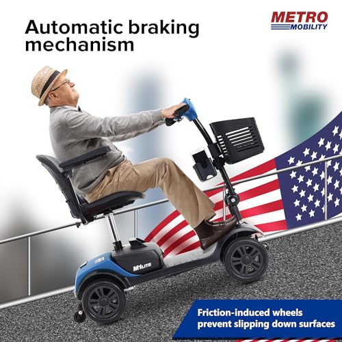 Compact 4-Wheel Mobility Scooter for Seniors and Adults T497782
