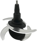 Blender 4 Blade Replacement for Ninja 64-oz 72-oz Food Processor Bowl Chopping Blade 319KKU770 Fits Ninja 8-Cup 9-Cup Pitcher CT682SP BL681A BL682 BL770 BL770AMZ BL772 BL910 BN600 BN601 BN800 BN801