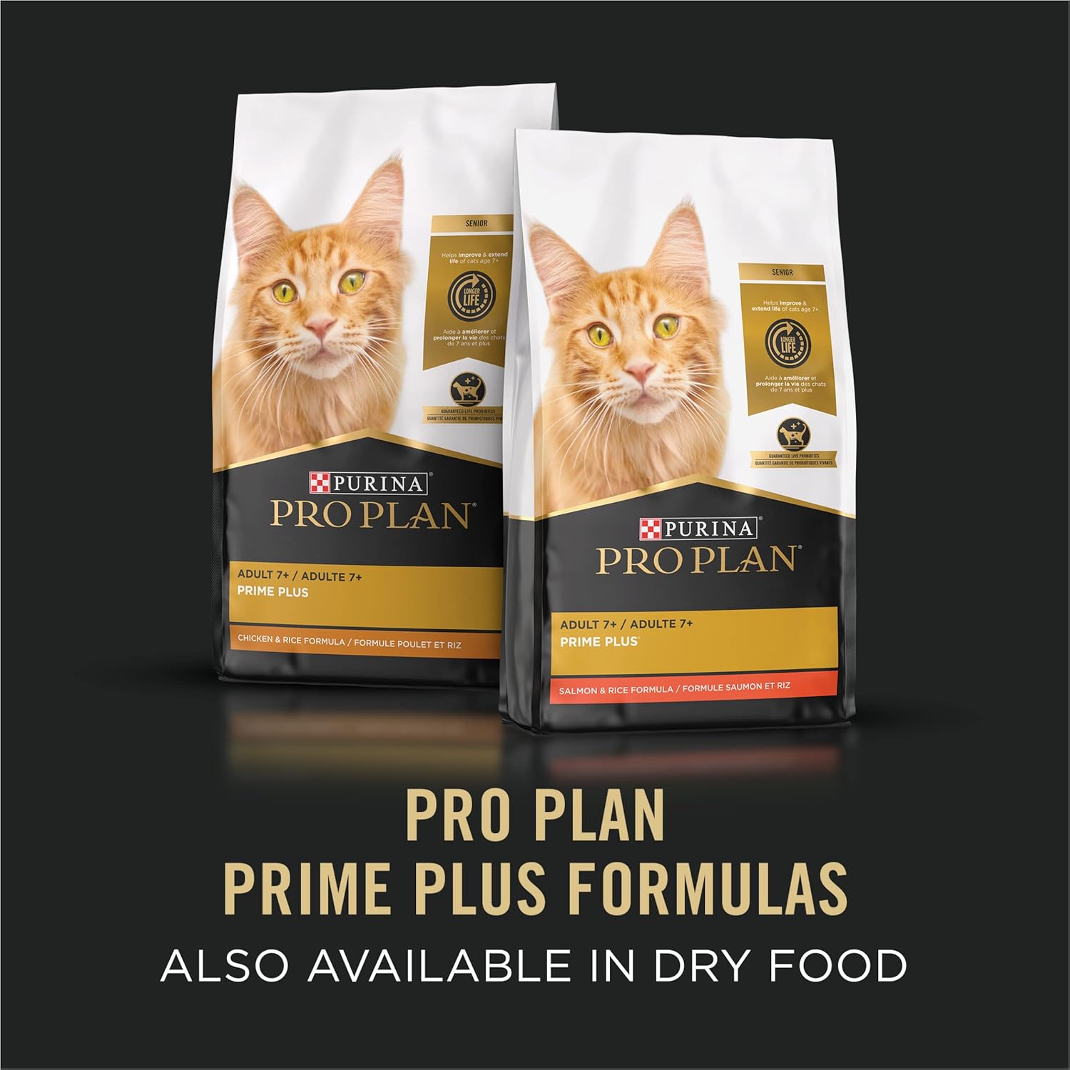 Grain Free Senior Wet Cat Food Variety Pack Pate, Poultry & Beef Favorites, 3 oz. Cans Z665