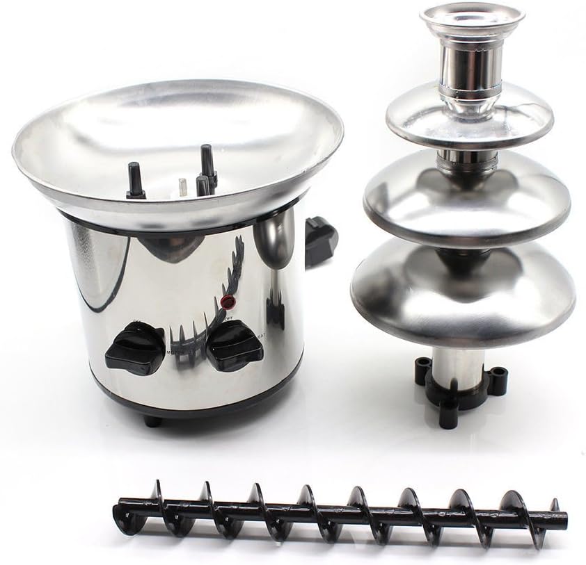 Chocolate Fondue Fountain Electric Stainless Steel L404184