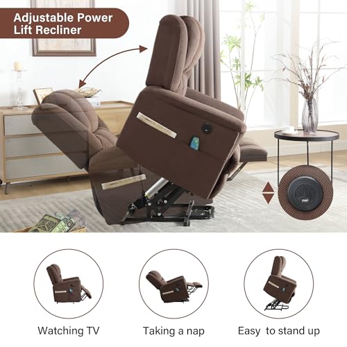 Power Lift Chair with Heat and Massage for Elderly W182