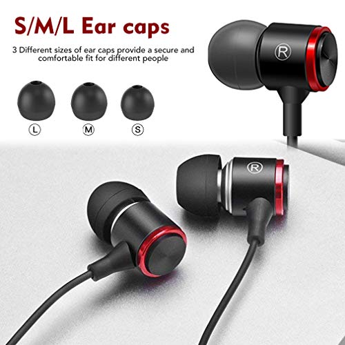 In-Ear Headphones for Meta Quest Pro VR Gaming Headset with Custom-Length Cable (Black) B883193