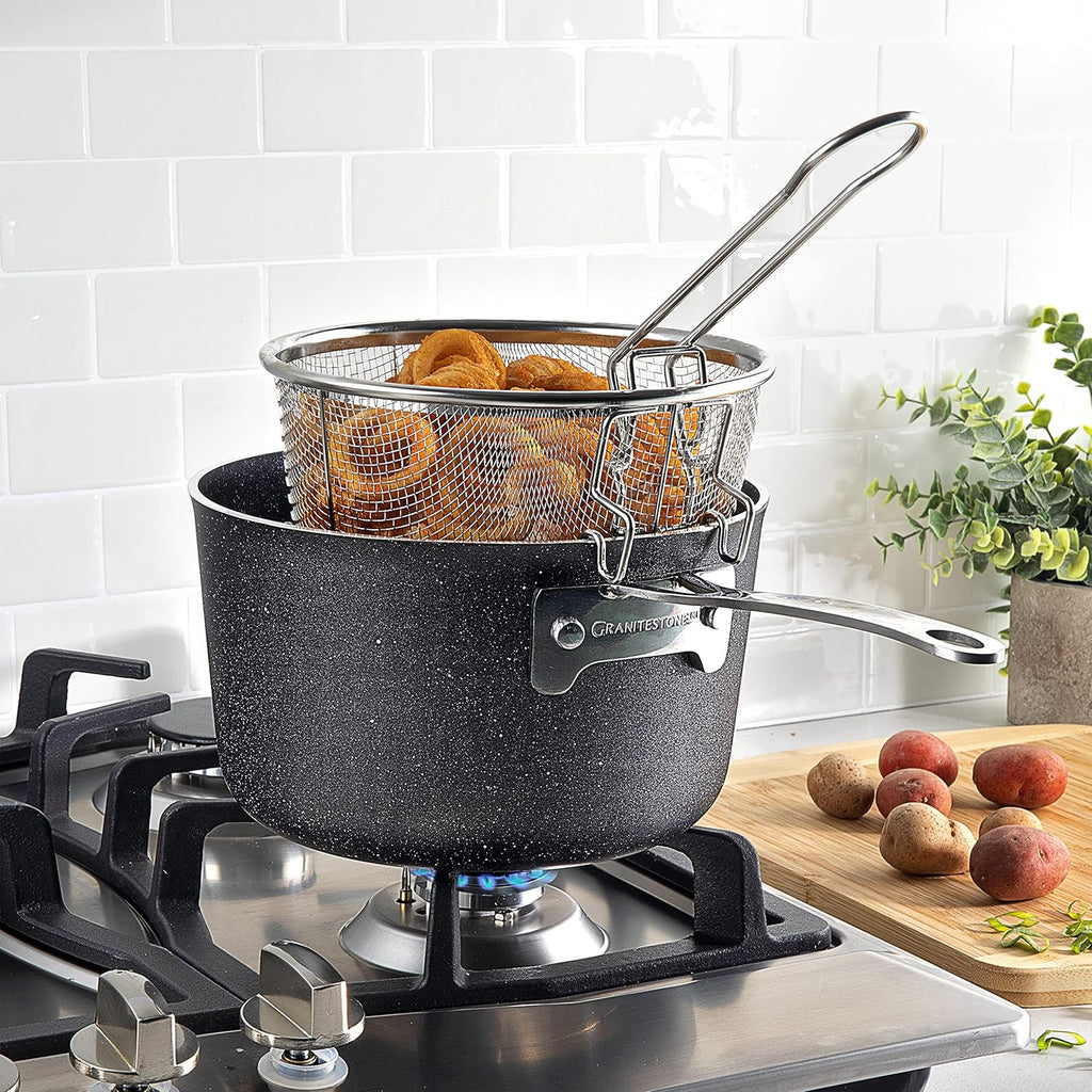 Nonstick Cookware Set 15 Piece, Scratch Resistant Pots and Pans G778