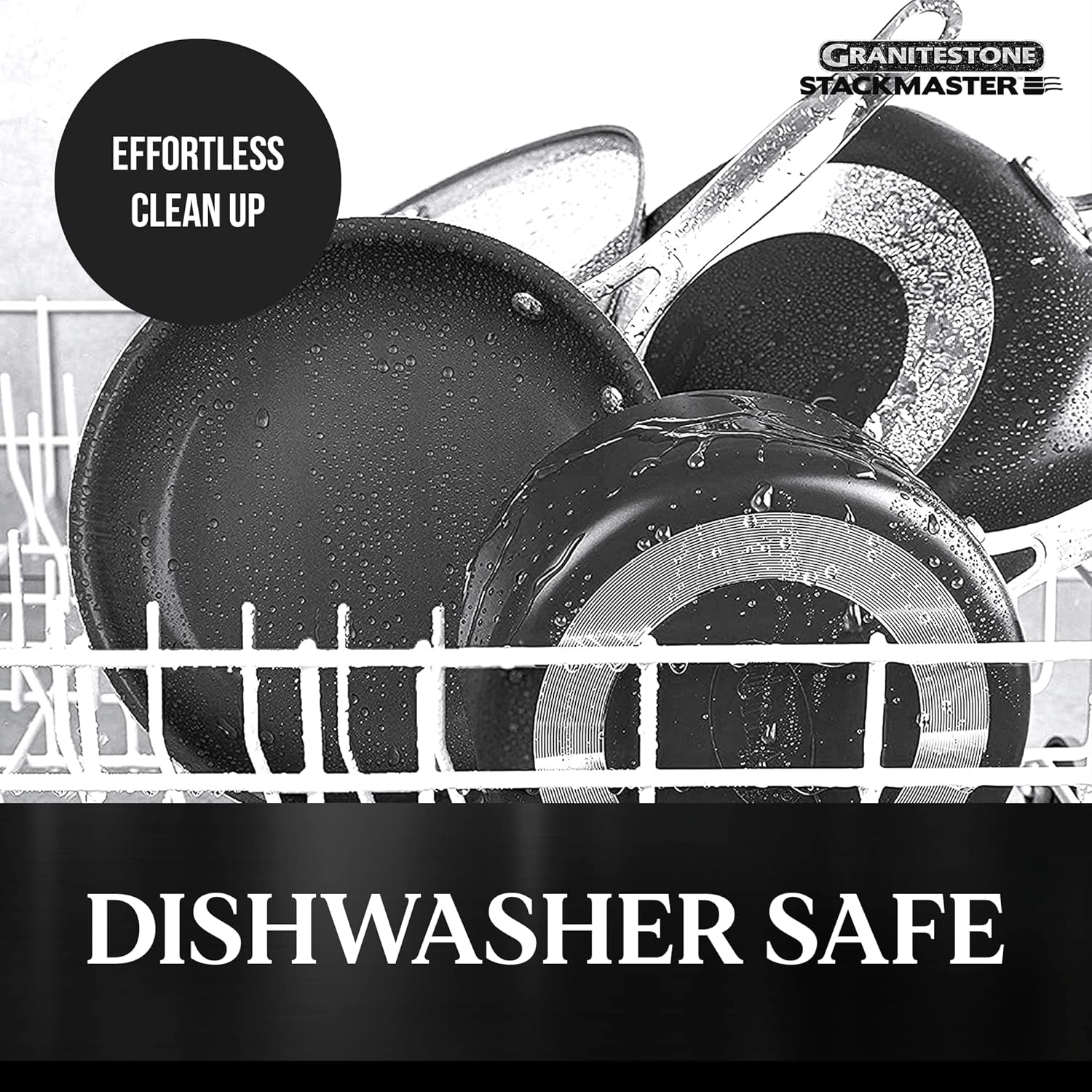 Nonstick Cookware Set 15 Piece, Scratch Resistant Pots and Pans G778