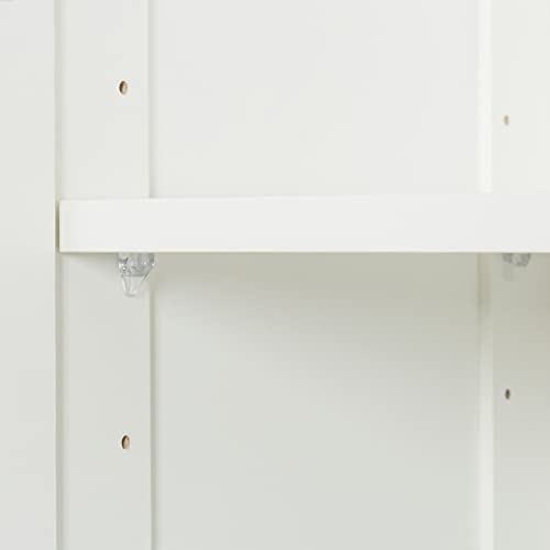 Wooden Wardrobe Cabinet with Doors and Shelves for Bedroom H526