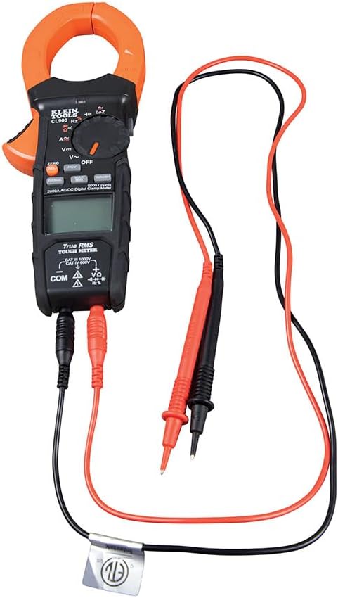 Digital Clamp Meter, Auto Ranging TRMS, AC/DC Voltage and Current, 2000A P6114