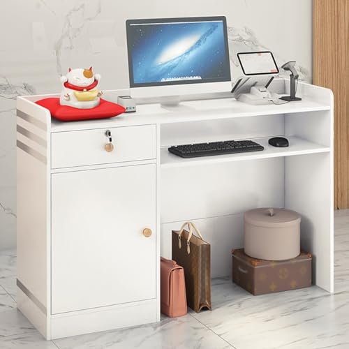 Reception Desk with Counter for Salon, Retail, Store Q720618