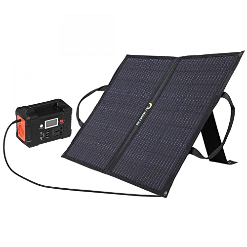 Foldable Solar Panel Charger with Kickstand, USB, Type C O260