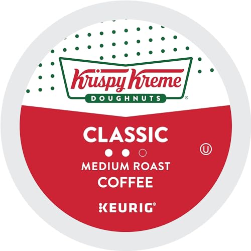 Glazed Doughnut Flavored Medium Roast Coffee K-Cup Pods, 72 Count F481