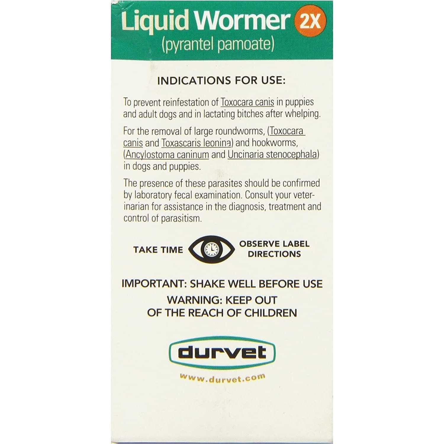 Liquid Dog Wormer 2X R72646