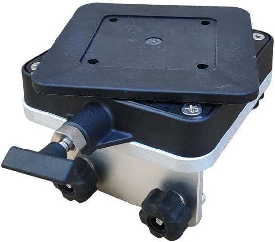 Aluminum Downrigger Bracket with Swivel Base for Boat Track Systems B800