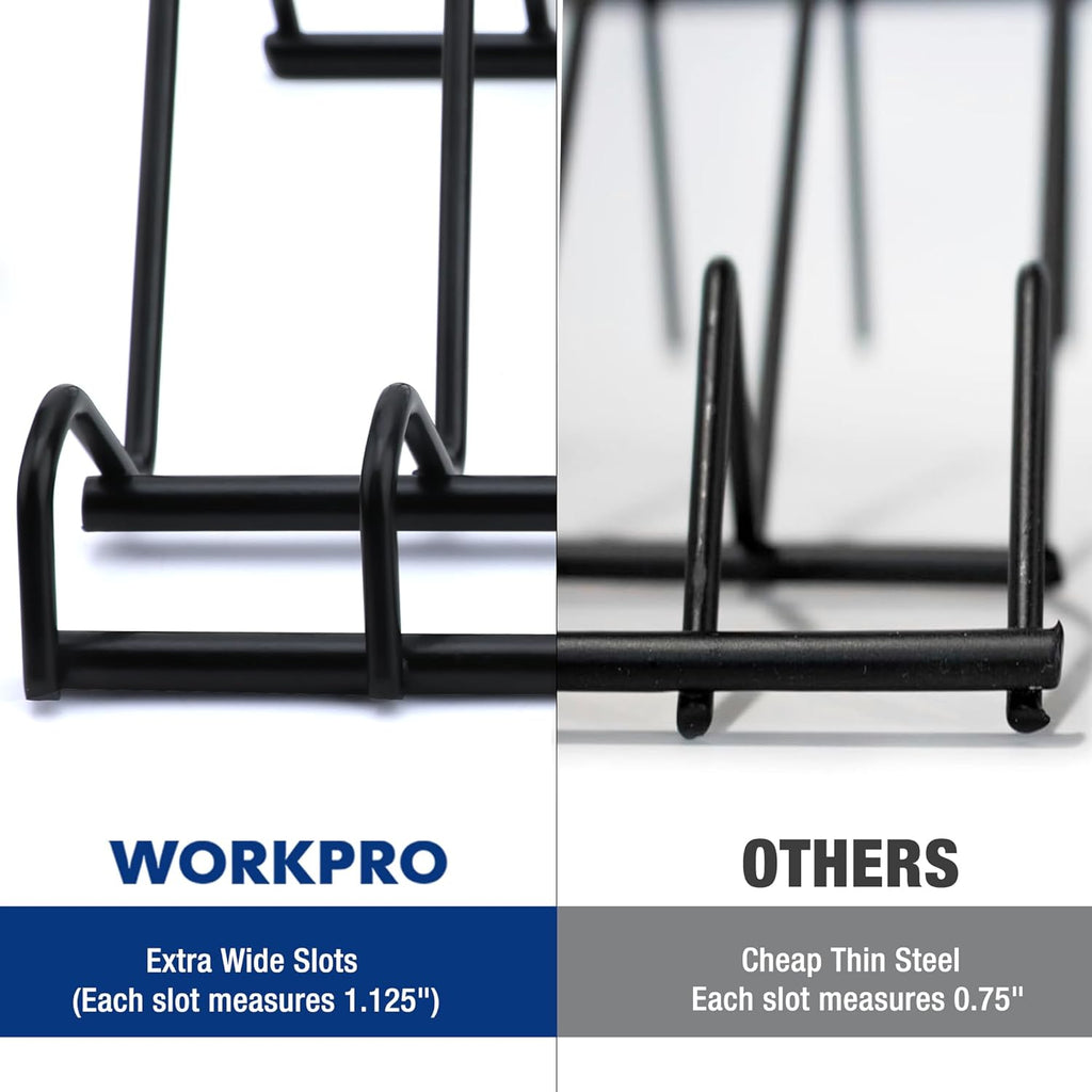 2-Pack Plier Organizer Rack, Tool Box Storage Holder, 20 Slots N5899