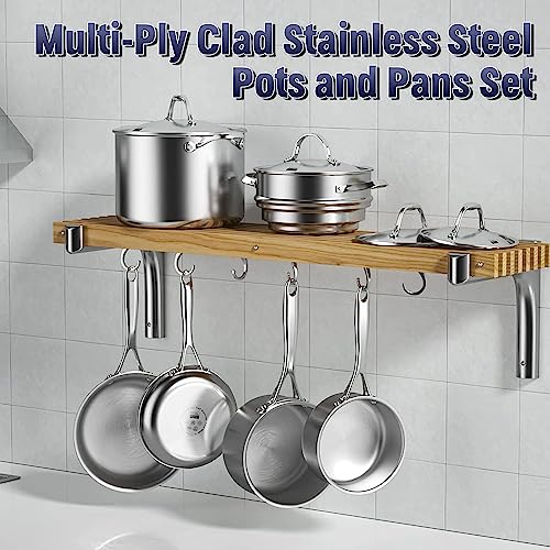 Stainless Steel Stockpot 8-Quart with Lid Y69167