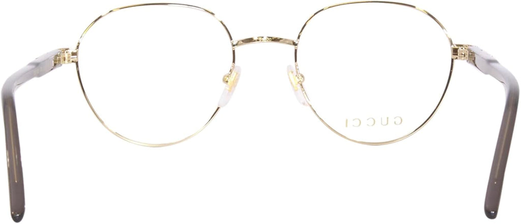 Men's Gold Round Eyeglasses S971614