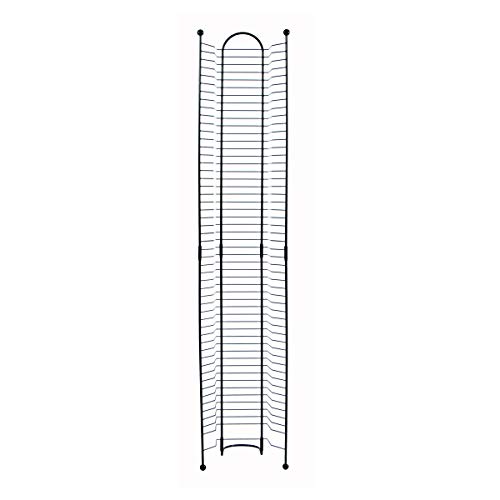 32 Blu-Ray Rack, Space Saving Modern Design, Durable Steel V4844